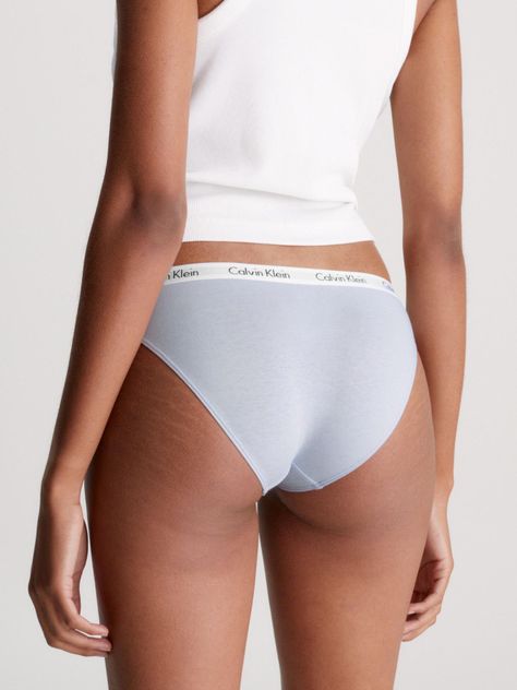 Calzón Bikini Carousel Celeste Calvin Klein-2