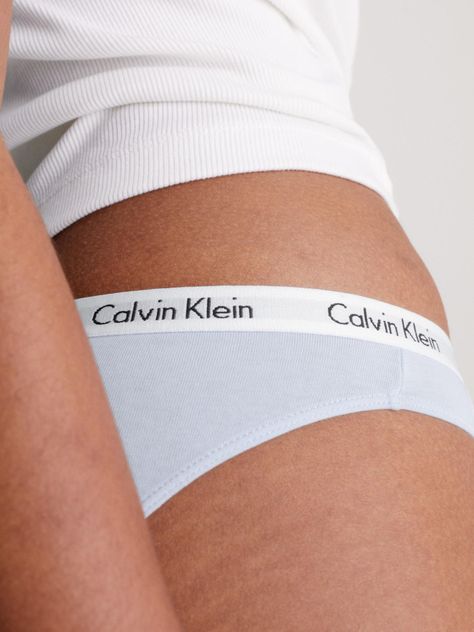 Calzón Bikini Carousel Celeste Calvin Klein-3