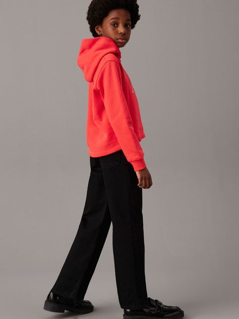 Polerón Niña Colour Logo Rojo Calvin Klein-2