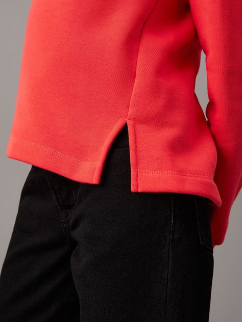 Polerón Niña Colour Logo Rojo Calvin Klein-4