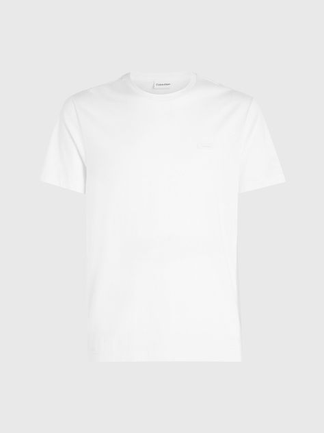 Polera Smooth Cotton Blanco Calvin Klein-4
