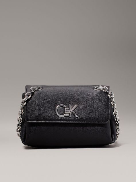 Cartera Re-Lock Negro Calvin Klein-0
