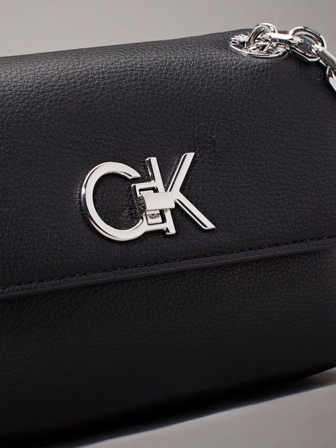 Cartera Re-Lock Negro Calvin Klein-3