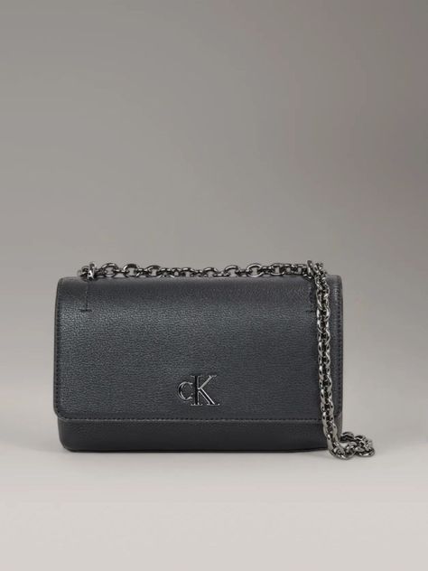 Cartera Minimal Monogram Negro Calvin Klein-0