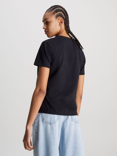 Polera Diffused Monologo Regular Negro Calvin Klein-2