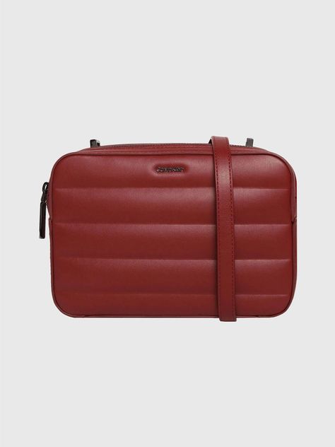 Bandolera Line Quilt Rojo Calvin Klein-0