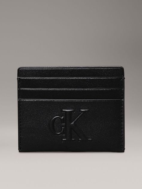 Tarjetero Sculpted 6Cc Negro Calvin Klein-0