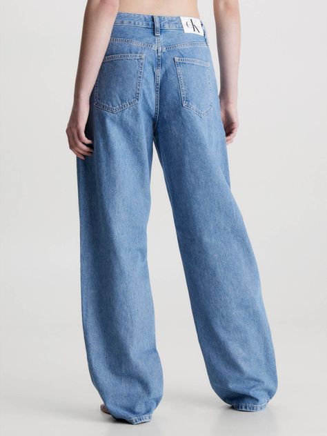 90s Straight Jeans Azul Calvin Klein-2