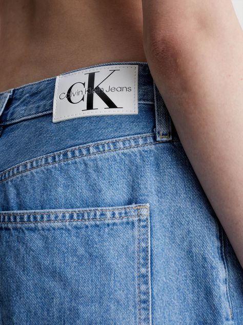 90s Straight Jeans Azul Calvin Klein-3