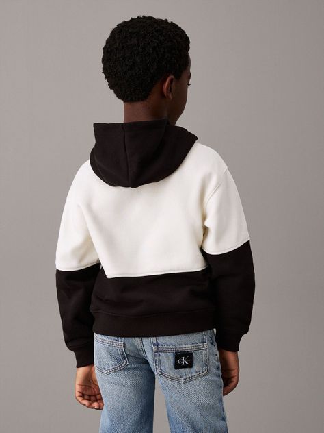 Polerón Niño Brushed Fleece Multicolor Calvin Klein-2
