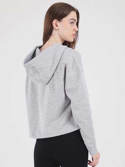 Hoodie Pullover Gris Calvin Klein-1