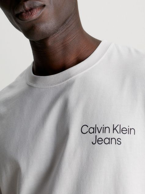 Polera Eclipse Graphic Blanco Calvin Klein-3