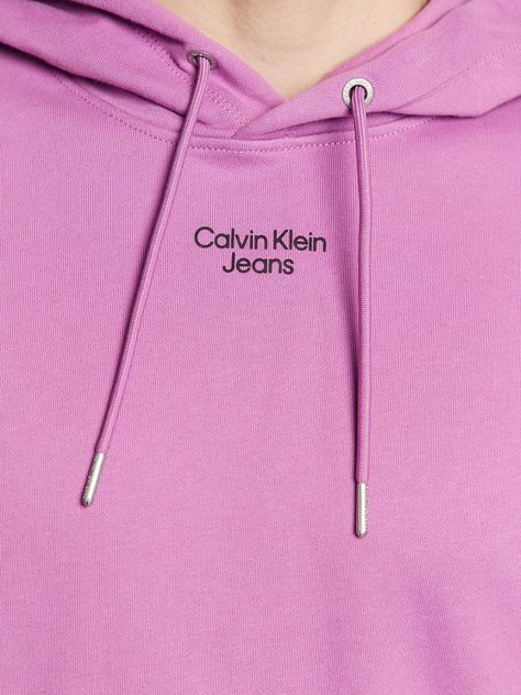 Sudadera holgada con capucha Violeta Calvin Klein-3