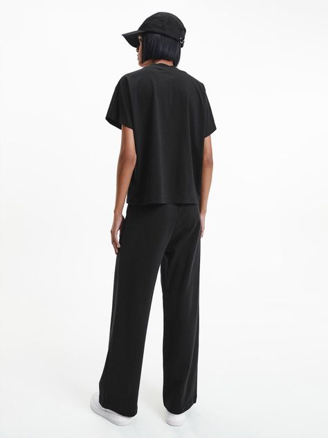 Polera Logo Loose Negro Calvin Klein-2