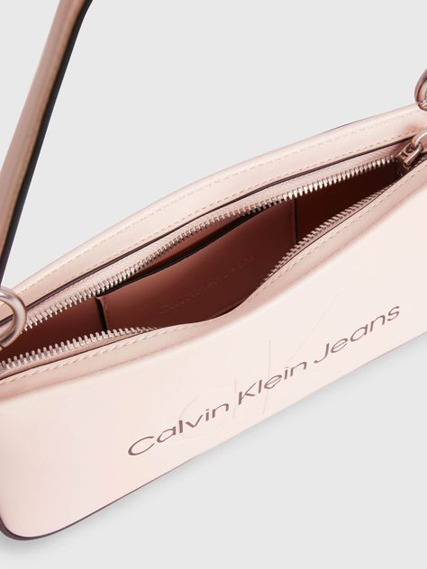 Bolso de hombro Rosado Calvin Klein-4