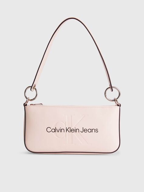 Bolso de hombro Rosado Calvin Klein-0