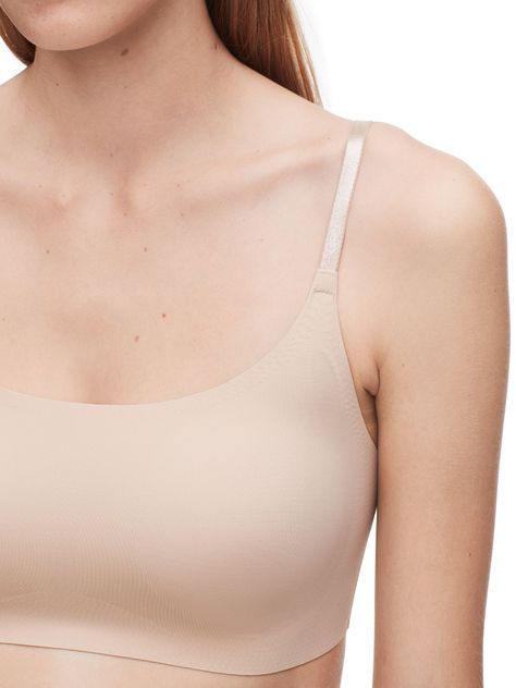 Bralette Invisible Comfort Beige Calvin Klein-2