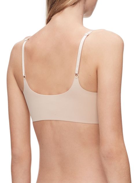 Bralette Invisible Comfort Beige Calvin Klein-1