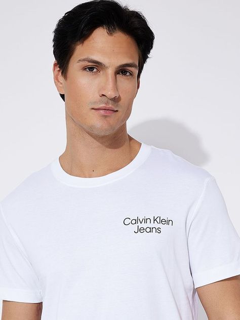 Polera Eclips Graphic Blanco Calvin Klein-3