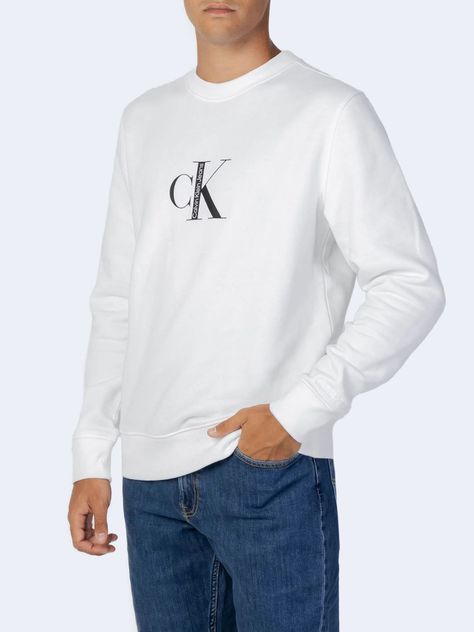 Polerón Ck Institutional Blanco YAF Calvin Klein-0