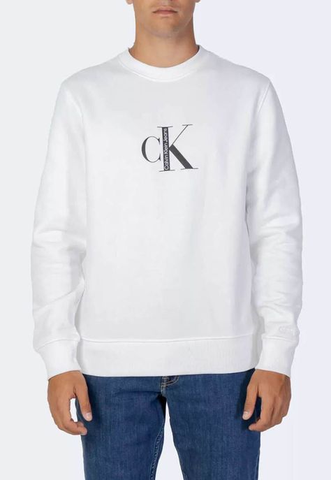 Polerón Ck Institutional Blanco YAF Calvin Klein-2