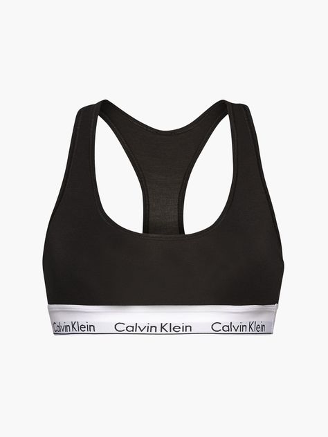 Bralette Modern Cotton Negro 001 Calvin Klein-0