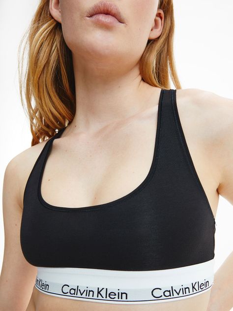 Bralette Modern Cotton Negro 001 Calvin Klein-3