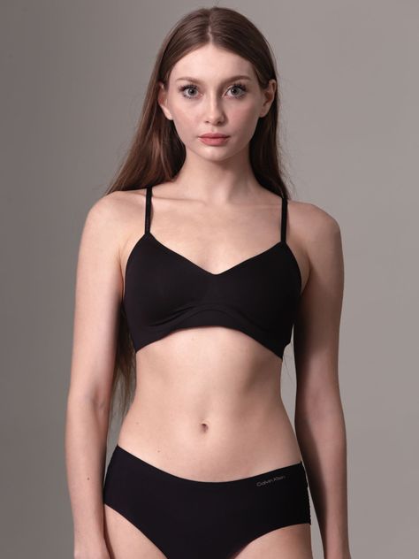 Bralette Gel Invisible Negro Calvin Klein-0