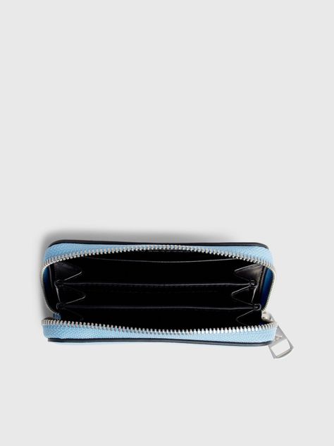 Billetera Sculpted Mono Azul Calvin Klein-2