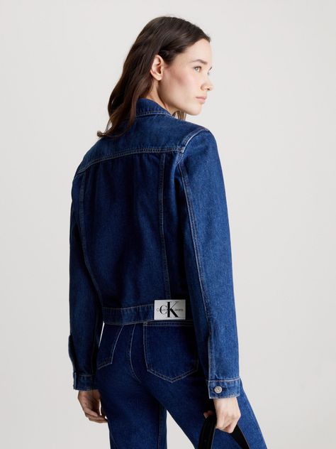 Chaqueta Denim Mujer 90S Azul Calvin Klein-2