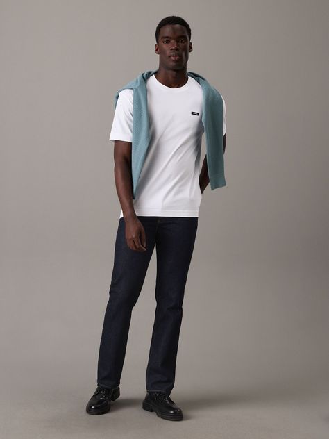 Polera Cotton Comfort Blanco Calvin Klein-1