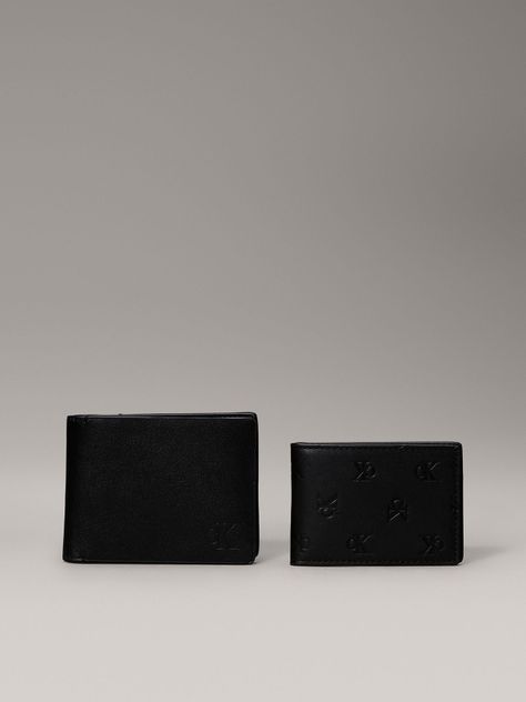 Set de Regalo 2 Billeteras Negro Calvin Klein-0