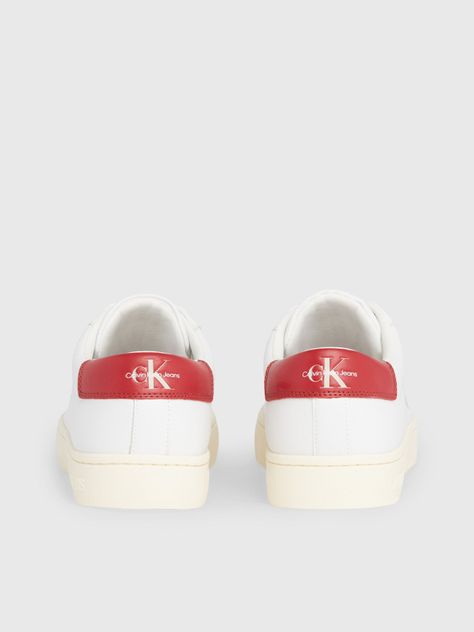 Zapatillas de Cuero Classic Cupsole Blanco Calvin Klein-1
