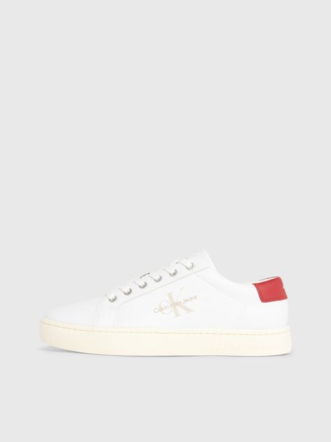 Zapatillas de Cuero Classic Cupsole Blanco Calvin Klein-5