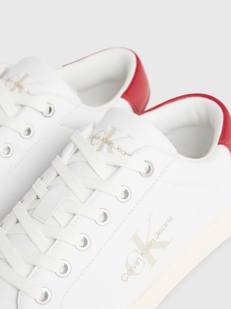 Zapatillas de Cuero Classic Cupsole Blanco Calvin Klein-6