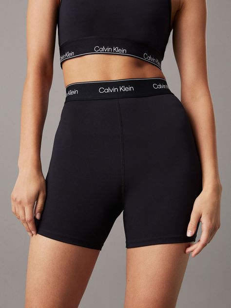 Short Biker Modern Sport Negro Calvin Klein-0
