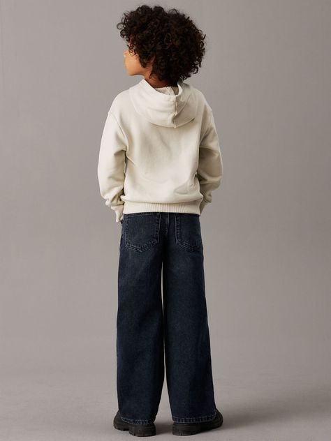Polerón Niño City Scene Graphic Beige Calvin Klein-2