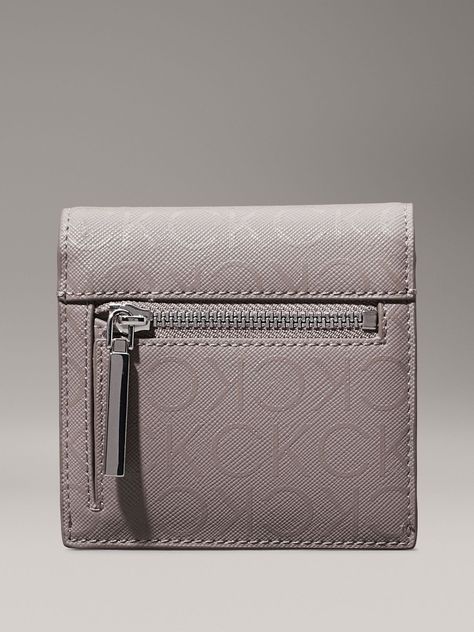 Billetera CK Linear Gris Calvin Klein-1