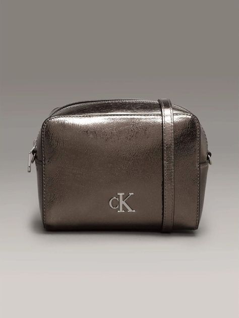 Bandolera Monogram Tum Gris Calvin Klein-0