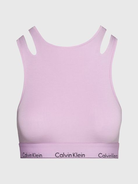 Bralettes CK Deconstructed Rosado Calvin Klein-4