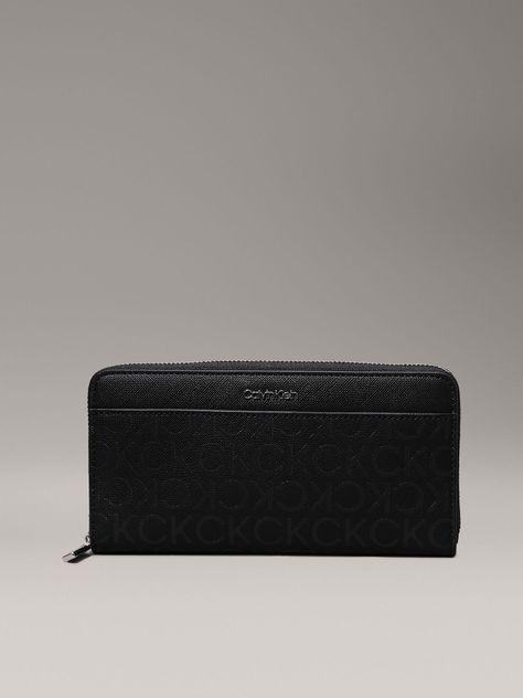 Billetera CK Must Large Negro Calvin Klein-0