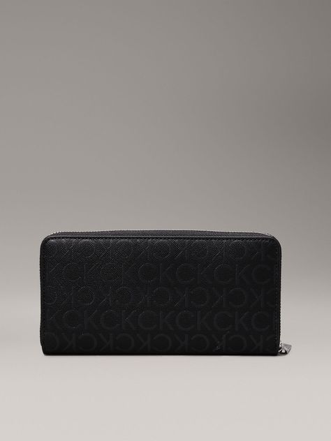 Billetera CK Must Large Negro Calvin Klein-1