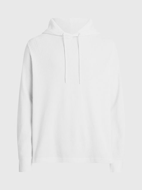 Polera Ls Badge Ottoman Blanco Calvin Klein-4