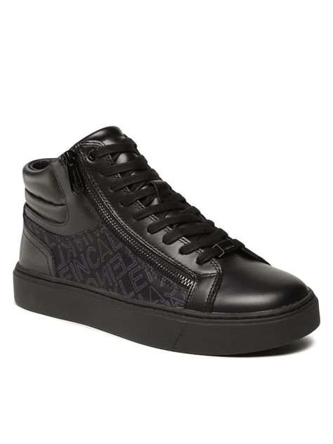 Zapatilla Hightop Lace Up Negro Calvin Klein-0
