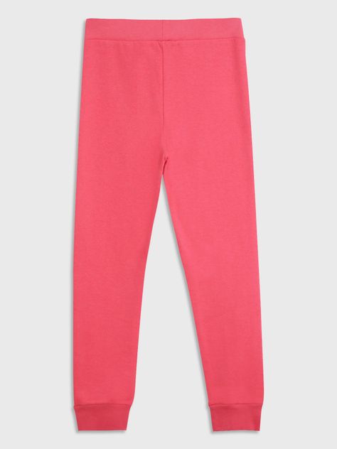 Jogger Niña Monogram Logo Rosado-1