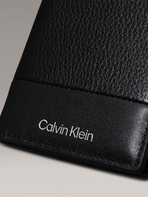 Billetera Subtle Bifold 7Cc W/Coin Negro Calvin Klein-3