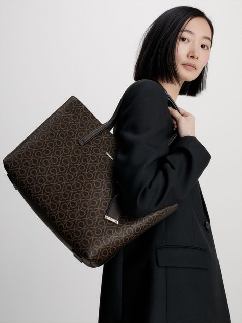 Cartera Must Shopper Md Café Calvin Klein-4