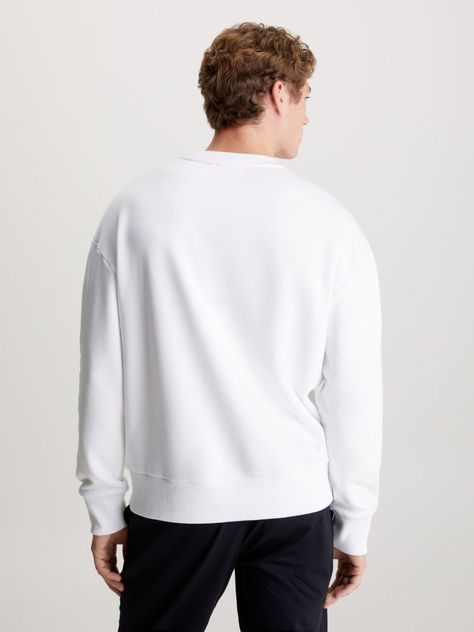 Polerón Nano Logo Cotton Modal Blanco Calvin Klein-2