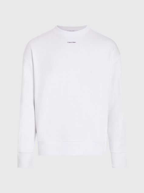 Polerón Nano Logo Cotton Modal Blanco Calvin Klein-4