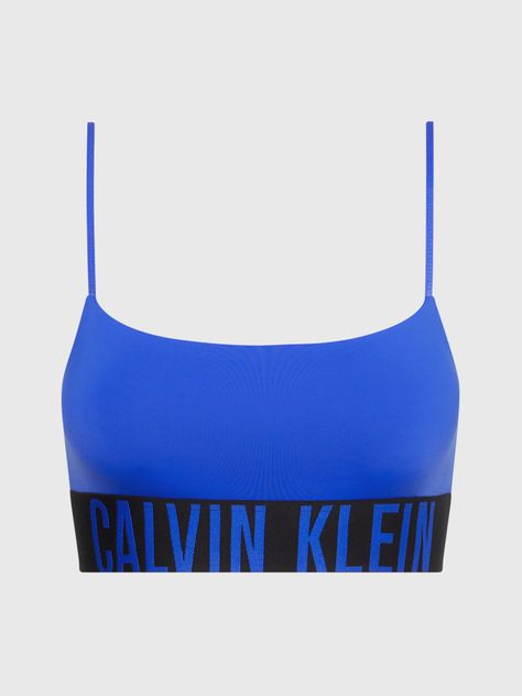 Bralette Intense Mujer Power Azul Calvin Klein-0